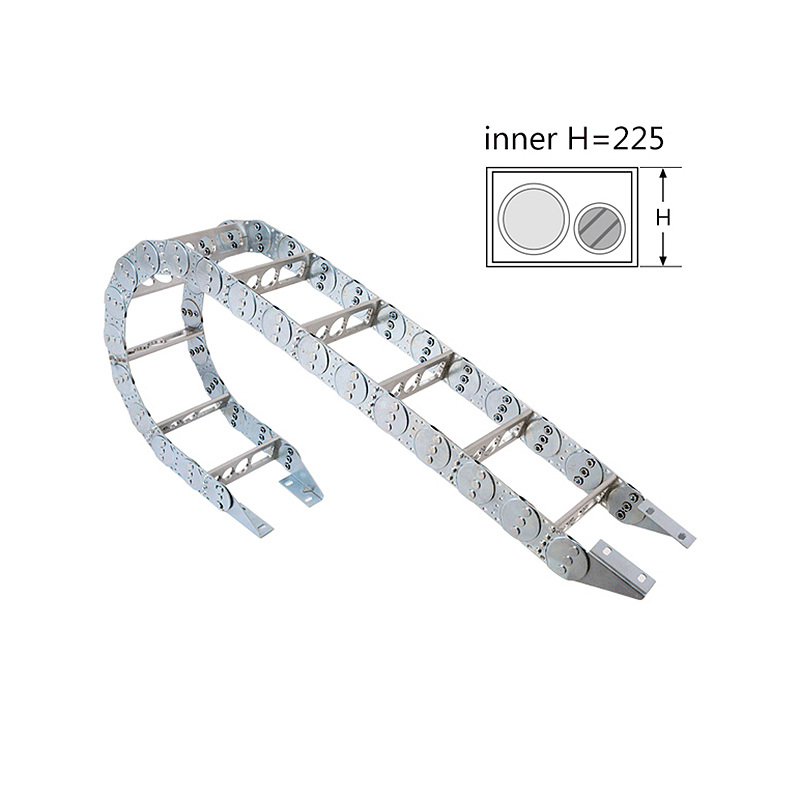 China TL225 Steel Flexible Cable Tray Chain Factory And Manufacturers